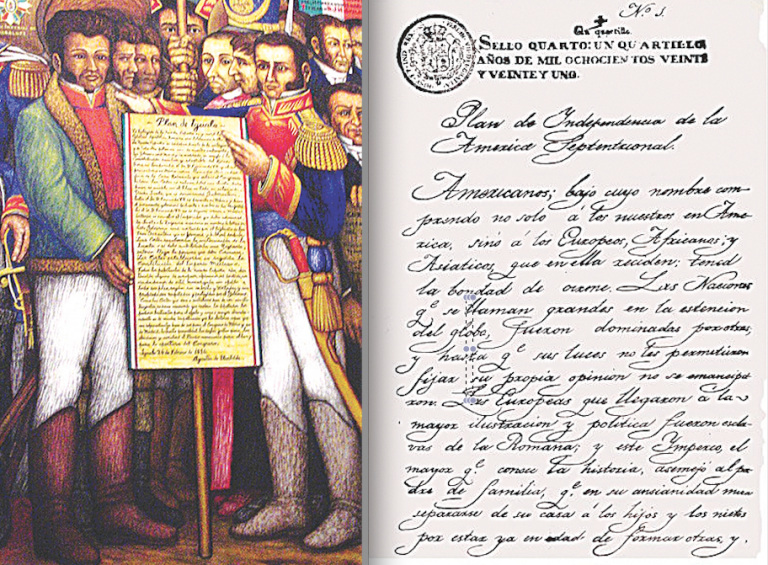 Proclamación del Plan de Iguala