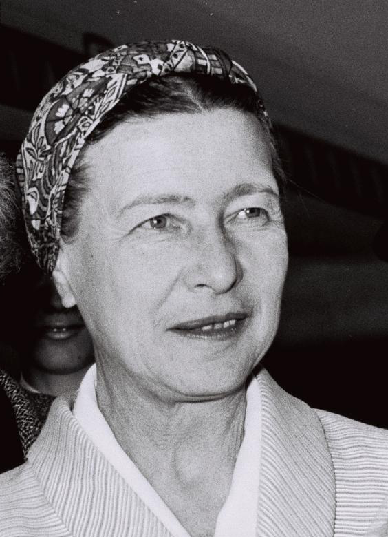 Muerte de Simone de Beauvoir (1986)