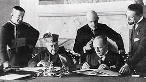 Firma de los Pactos de Letrán