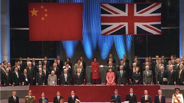 Traspaso de Hong Kong