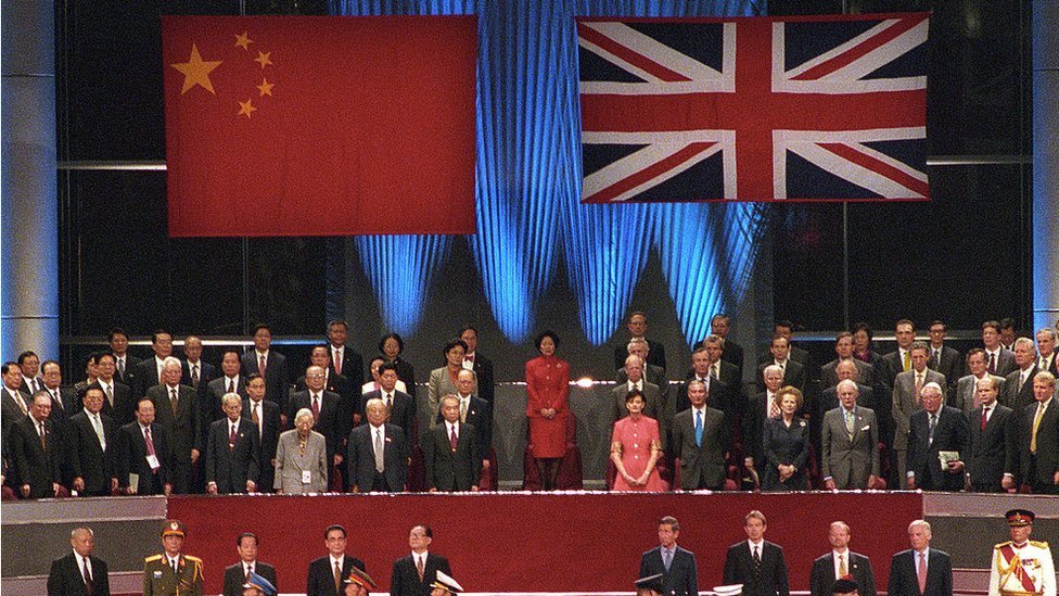 Traspaso de Hong Kong